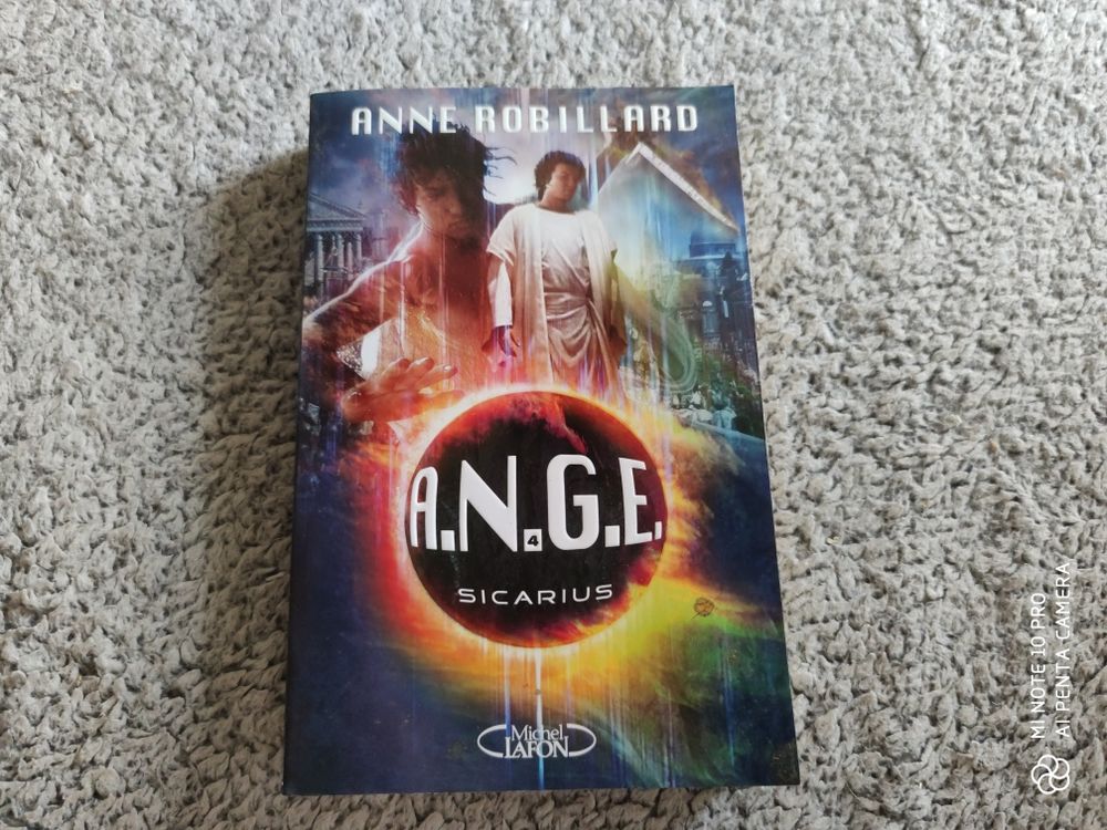 roman Anne Robillard A.N.G.E tome 4 Sicarius 15 Paris 12 (75)