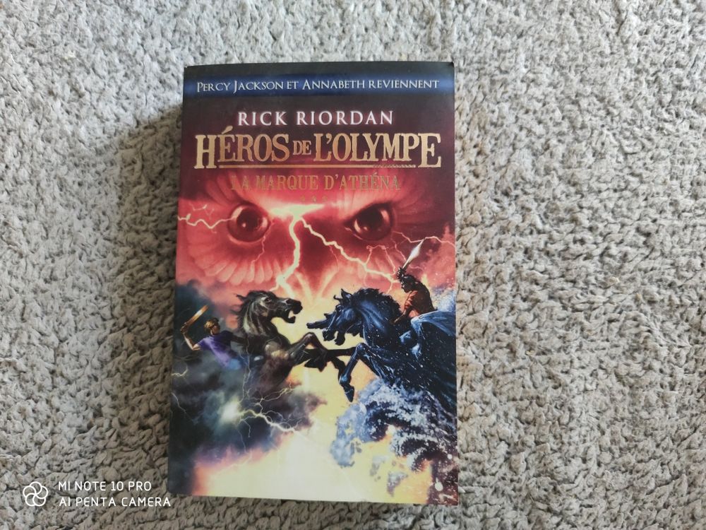 roman Rick Riordan collection HEROS DE L'OLYMPE, tome 3 15 Paris 12 (75)