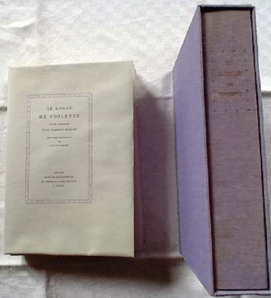 Le roman de Violette. ?uvre posthume d'une C�l�brit� masqu�e 100 Lochwiller (67)