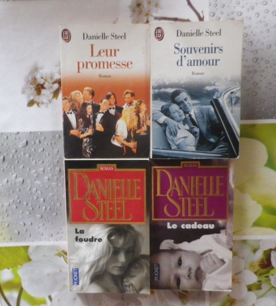 LOT DE 4 ROMANS DE DANIELLE STEEL 5 Bubry (56)