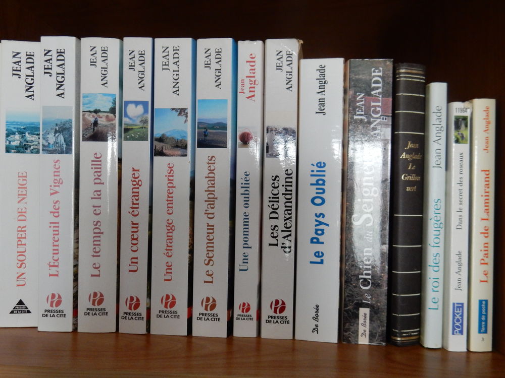 ROMANS DE JEAN ANGLADE 4 Cournon-d'Auvergne (63)