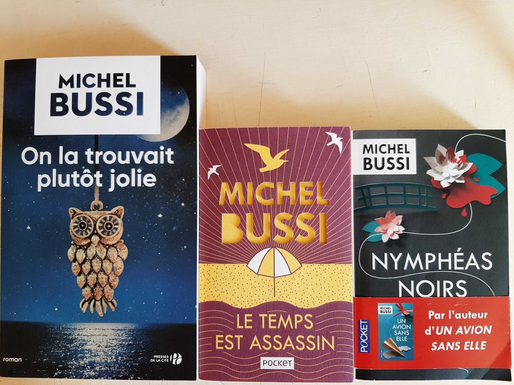 Lot romans de Michel BUSSI 8 Cagnes-sur-Mer (06)