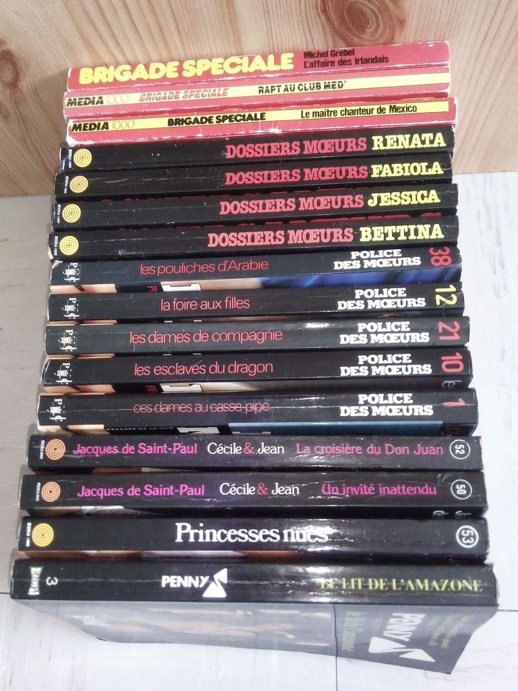 Lot 16 romans pour adultes �rotiques moeurs 20 Toul (54)