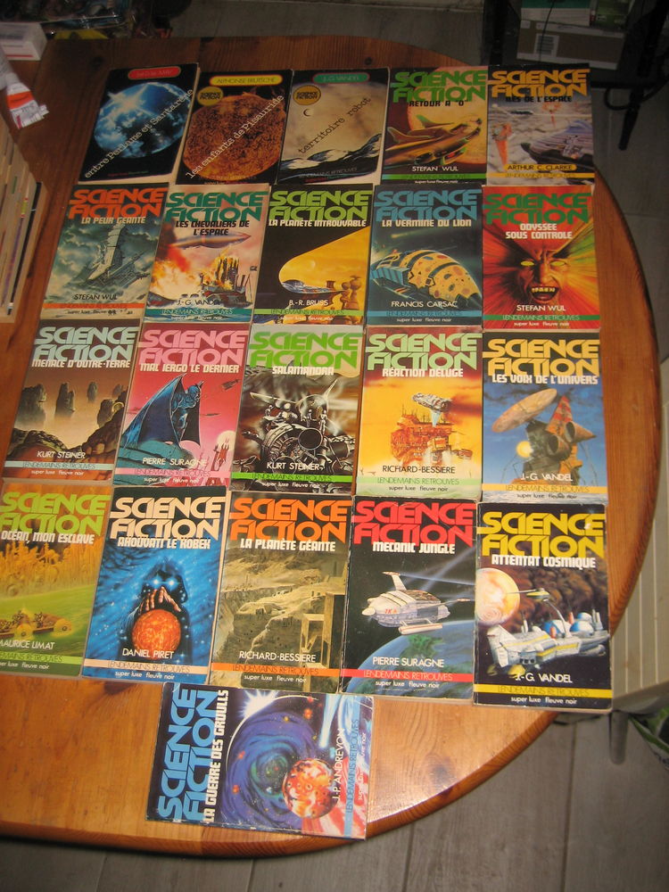 lot 21 romans SCIENCE FICTION fleuve noir ann�es 70/80 60 C�zy (89)