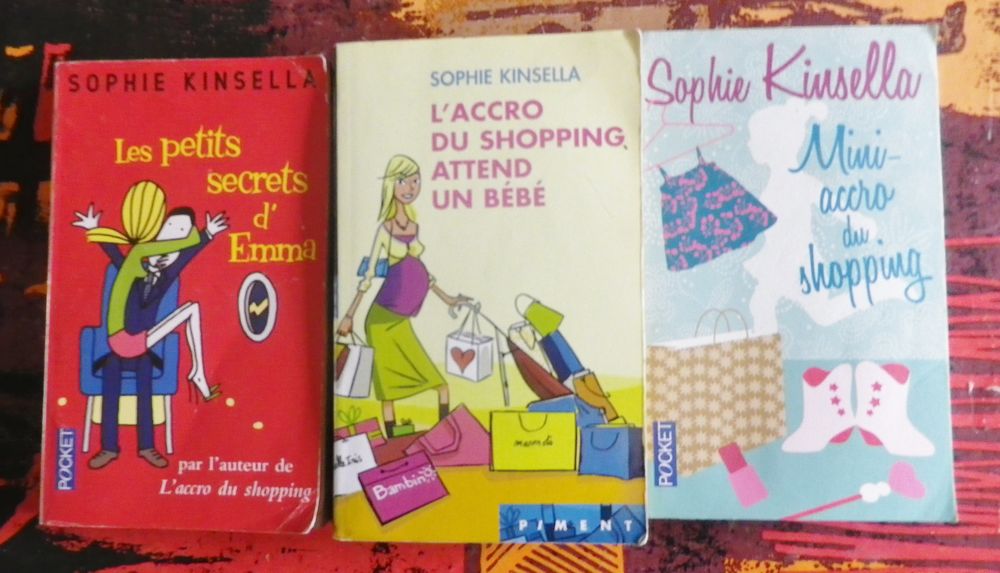 LOT DE 3 ROMANS DE SOPHIE KINSELLA 5 Attainville (95)