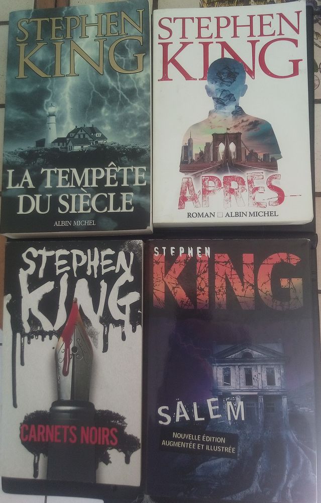 Lot 4 romans Stephen King 8 Montpellier (34)