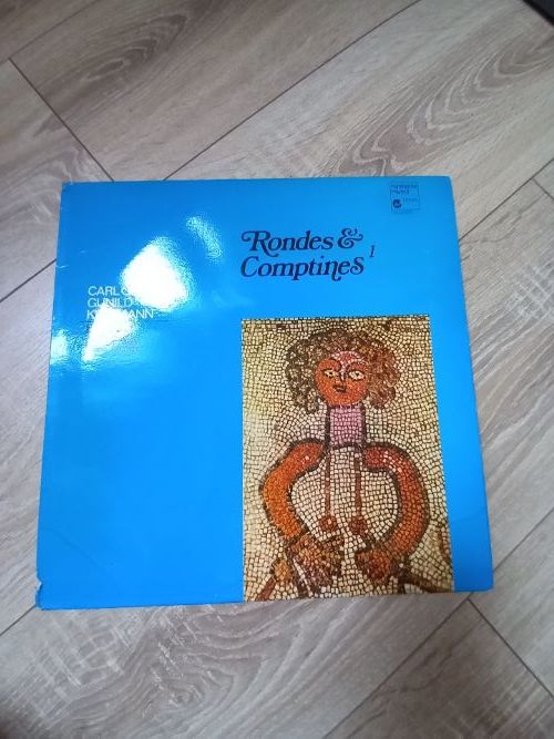 Rondes et comptines n� 1 vinyle 33 tours 6.5 Villiers (86)