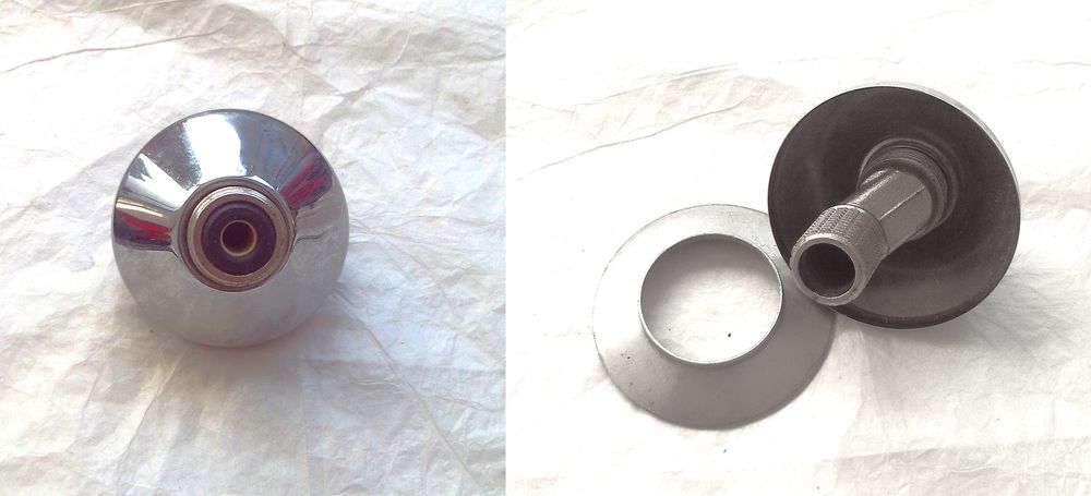 Rosace et raccord excentr� - plomberie 18 Villeurbanne (69)