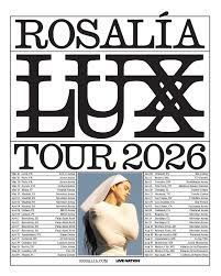 ROSALIA ? Tourn�e 2026
140 Paris 8 (75)