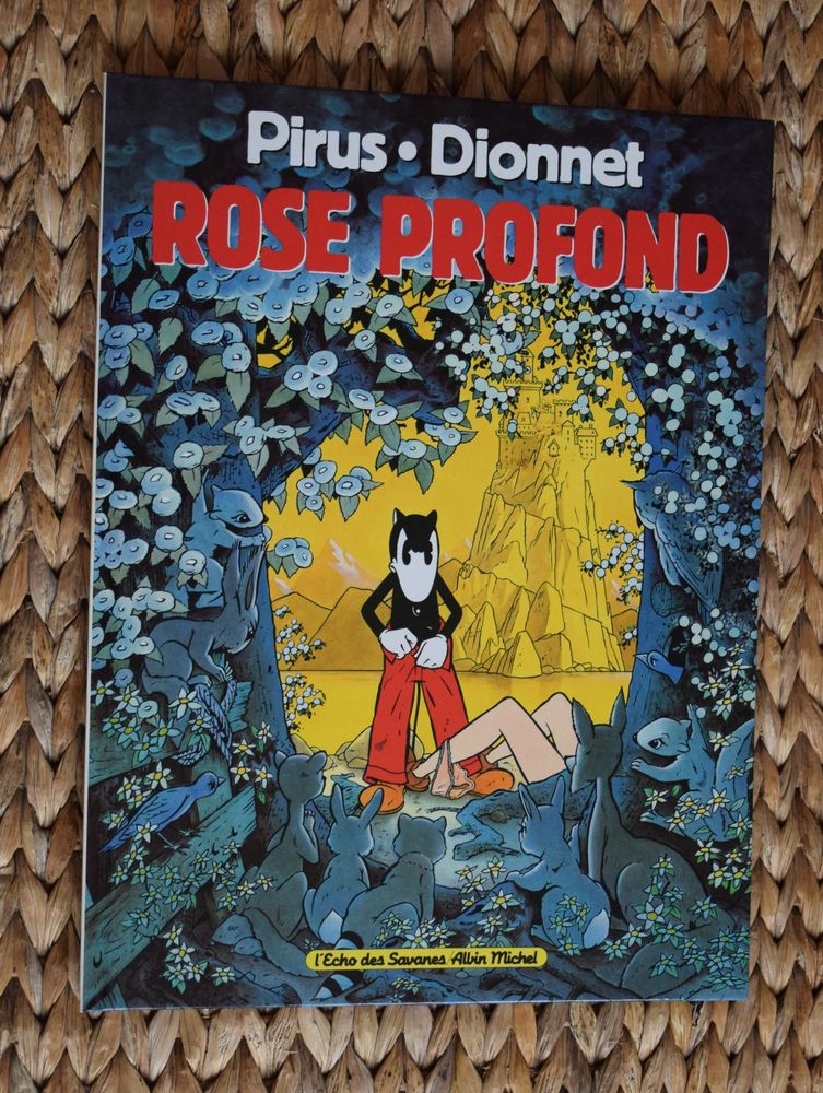 BD Rose Profond - 1989 - Pirus Dionnet - Echo des Savanes 8 Roissy-en-Brie (77)
