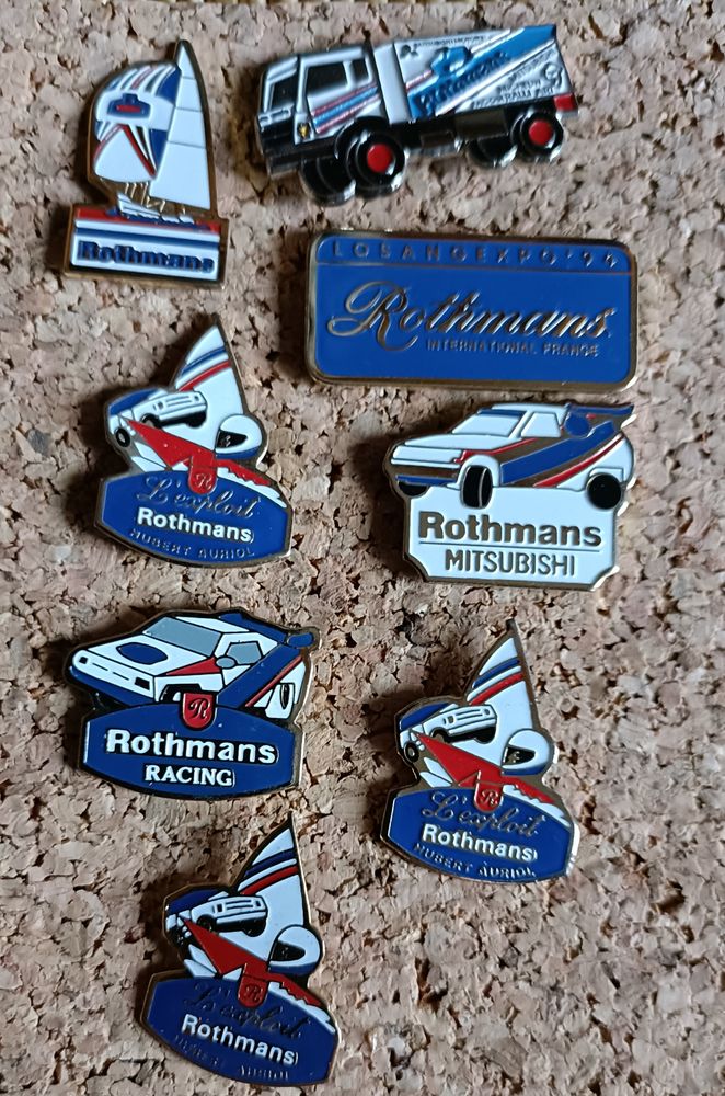 Lot pin's Rothmans 8 Lennon (29)