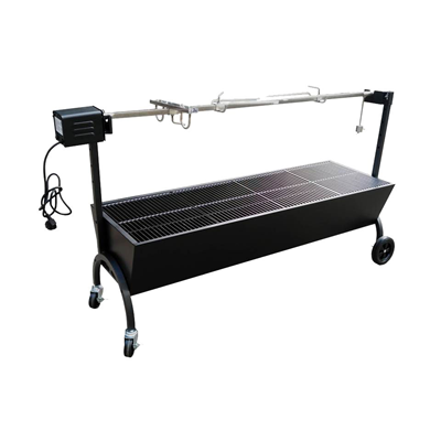 Rotissoire professionnelle avec barbecue charbon de bois. 250 Soissons (02)