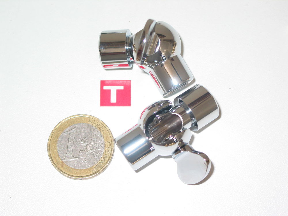 Rotule laiton chrom� 10x1 femelle / femelle r�glage par vis 8 Marseille 13 (13)