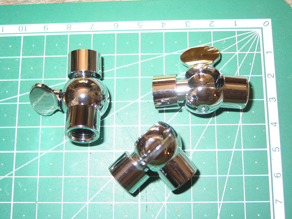 1 une Rotule laiton filetage 10x1 femelle / femelle r�glage 7 Marseille 13 (13)