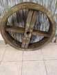roue ou poulie ancienne en bois authentique 90 Les Mureaux (78)