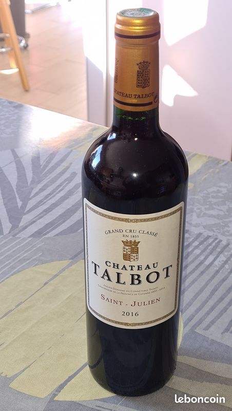 Vin rouge 80 Talmont-Saint-Hilaire (85)