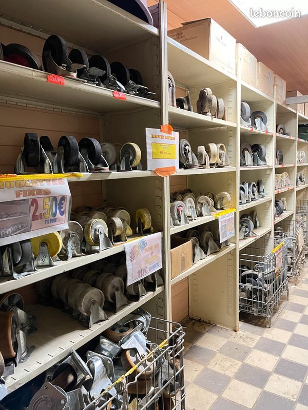 Roulettes fixes et pivotantes de manutention 2 Saint-Porquier (82)