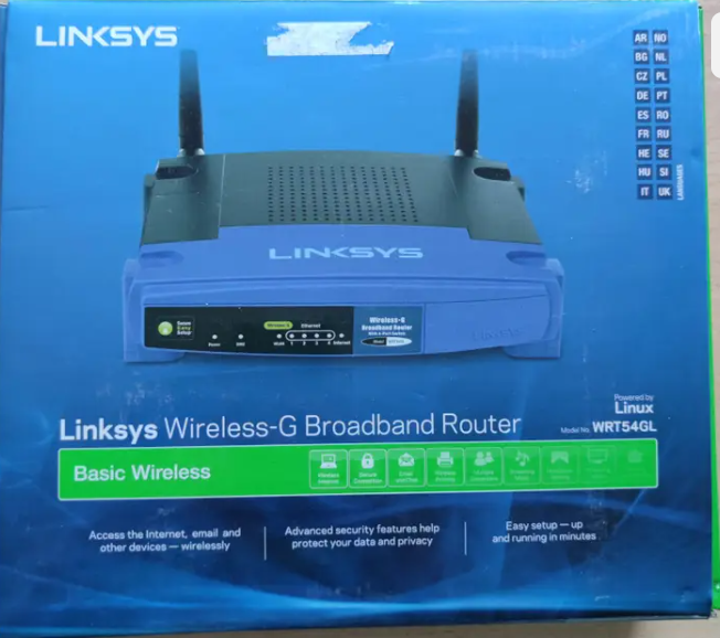 4 routeur linksys model WRT54GL 0 Paris 9 (75)