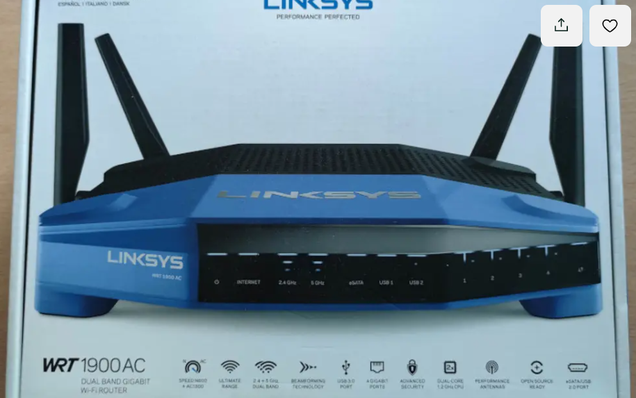 Routeur wifi Linksys - 1900 AC 0 Paris 9 (75)