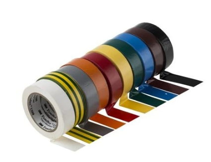 Ruban Adh�sif multi-couleurs Temflex? 1500 3M? PVC 19mm x 20 12 �tr�chy (91)