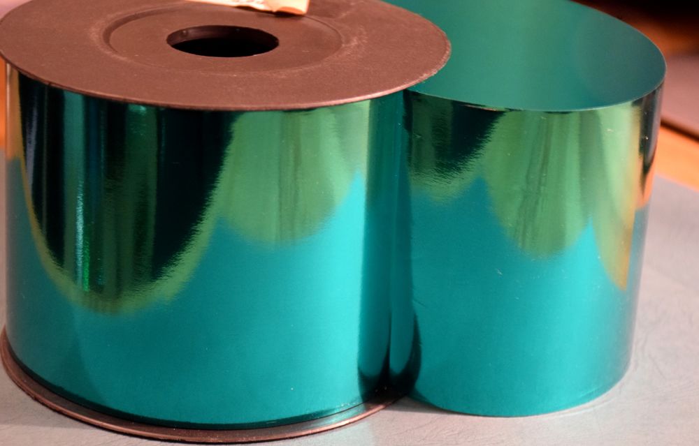 Ruban Bleu M�tal - Cadeau Noel Fetes 100 m/m x 60 m neuf. 5 Roissy-en-Brie (77)