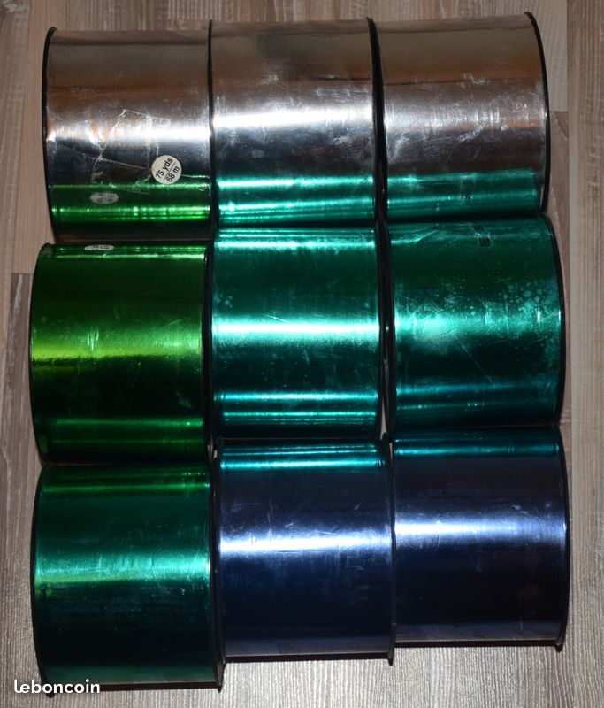 LOT RUBAN DECO MARIAGE - FETE - 100 mm - 68 m x 9 30 Roissy-en-Brie (77)