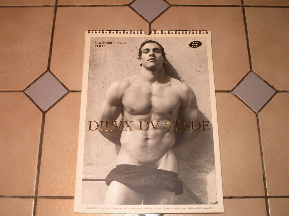 RUGBY CALENDRIER STADE FRANCAIS  2007 LES DIEUX DU STADE  14 Villepinte (93)