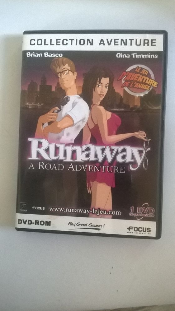 RUNAWAY A Road Adventure  
Jeu PC 
Pl�biscit� par la press 2 Talange (57)