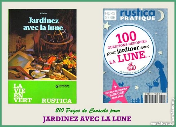 RUSTICA - JARDINEZ AVEC LA LUNE /les-livres-de-jac 13 Laon (02)