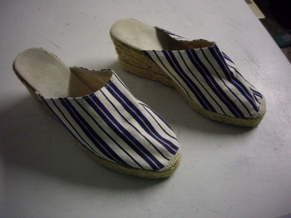 Sabots en espadrilles Marine Ray� pt 38-neuves- � 5 � 5 Bouxwiller (67)