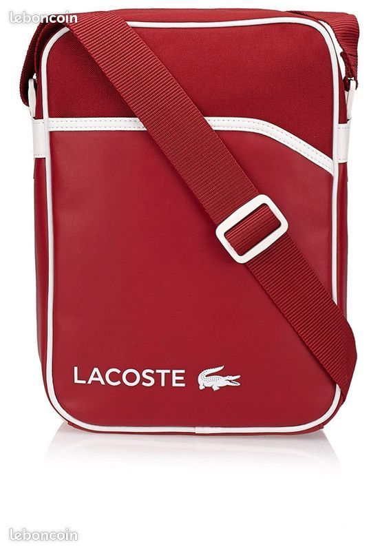 Saccoche Lacoste a Bandouli�re rouge neuf 70 Lyon 2 (69)
