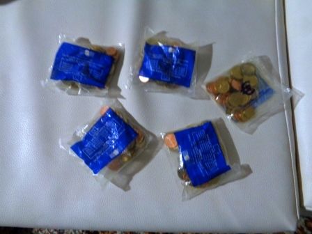 sachet neuf  Premiers euros  0 Le Barcar�s (66)