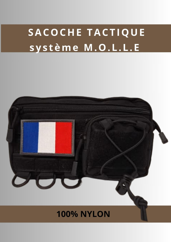 Sacoche Tactique M.O.L.L.E �cusson Fran�ais, Poches Multiple 18 Hurigny (71)