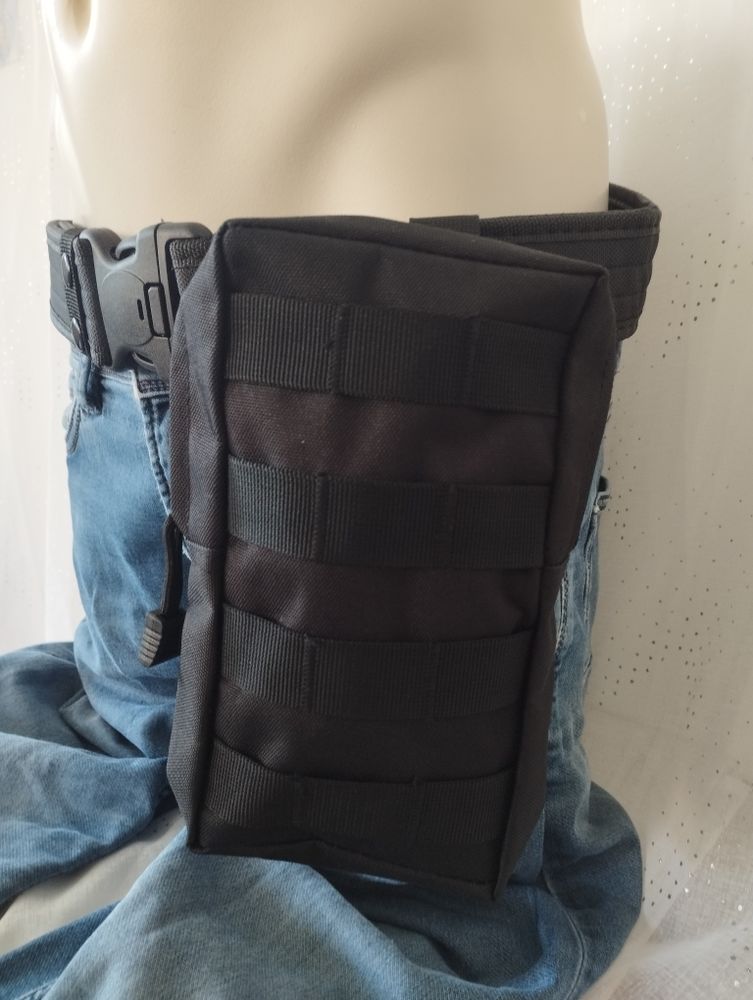 sacoche tactique nylon oxford noir imperm�able syst�me molle 10 Cartigny (80)