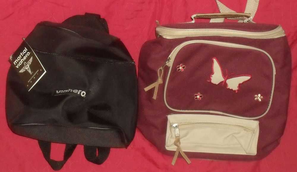 2 sacs � dos dont un isotherme NEUFS 30 Montreuil (93)