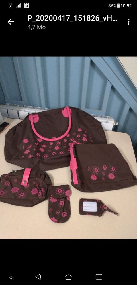 Sacs (ensemble de 5 pi�ces) femme 20 Saint-Br�s (30)