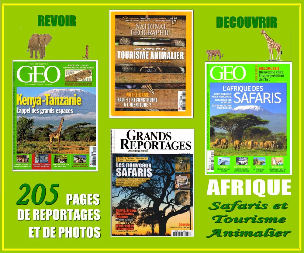 SAFARIS ET TOURISME ANIMALIER - AFRIQUE 17 Lille (59)