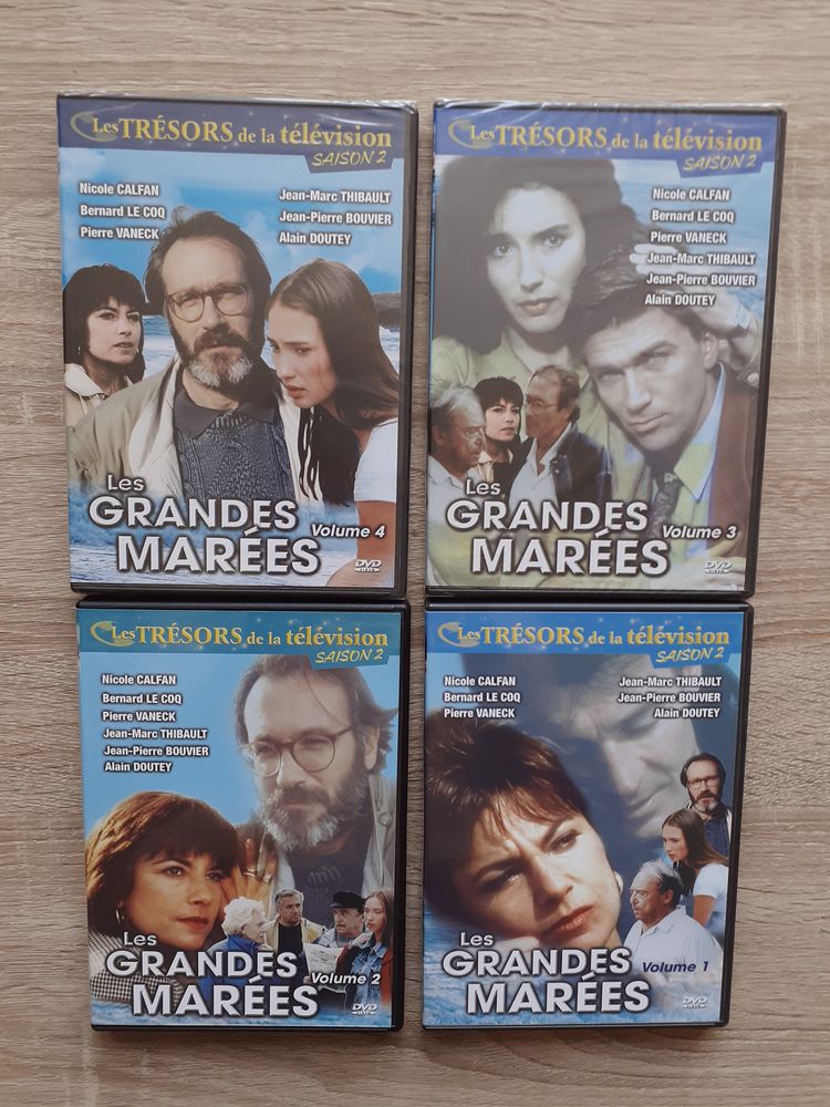 Saga   LES GRANDES MAREES    - 4 DVD dont 2 sous blisters. 10 Le Vernois (39)