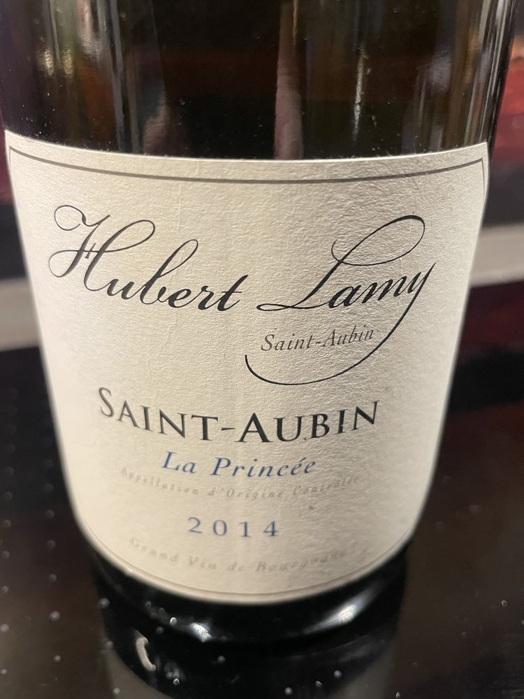 1 Bt SAINT AUBIN 2014 La Princ�e Hubert LAMY = Sublime 76 Vigneux-sur-Seine (91)