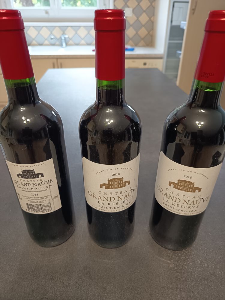 saint �milion chateau grand nauve ( la r�serve ) 2018 8 Veauche (42)