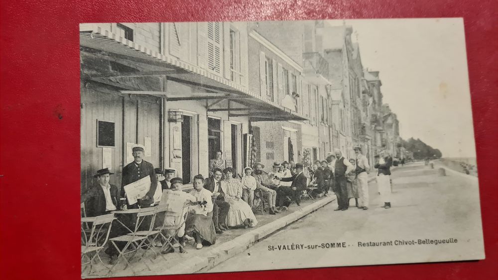80 SAINT-VALERY-SUR-SOMME . Restaurant Chivot -Bellegueule 12 Lucheux (80)