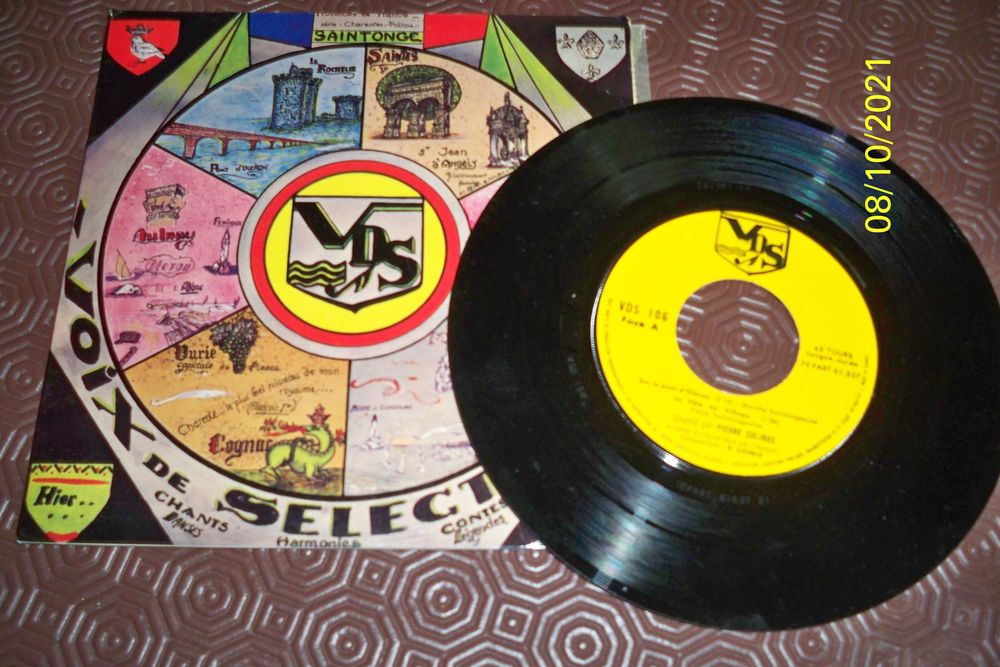 SAINTONGE  - CHANSONS REGIONALES 45TOURS 10 Sucy-en-Brie (94)