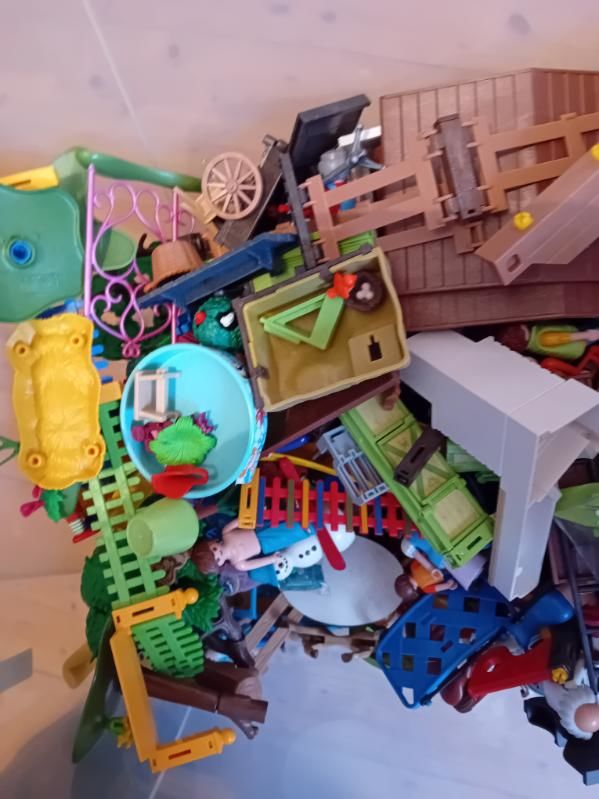 A saisir �norme lot playmobil 200 Beutal (25)