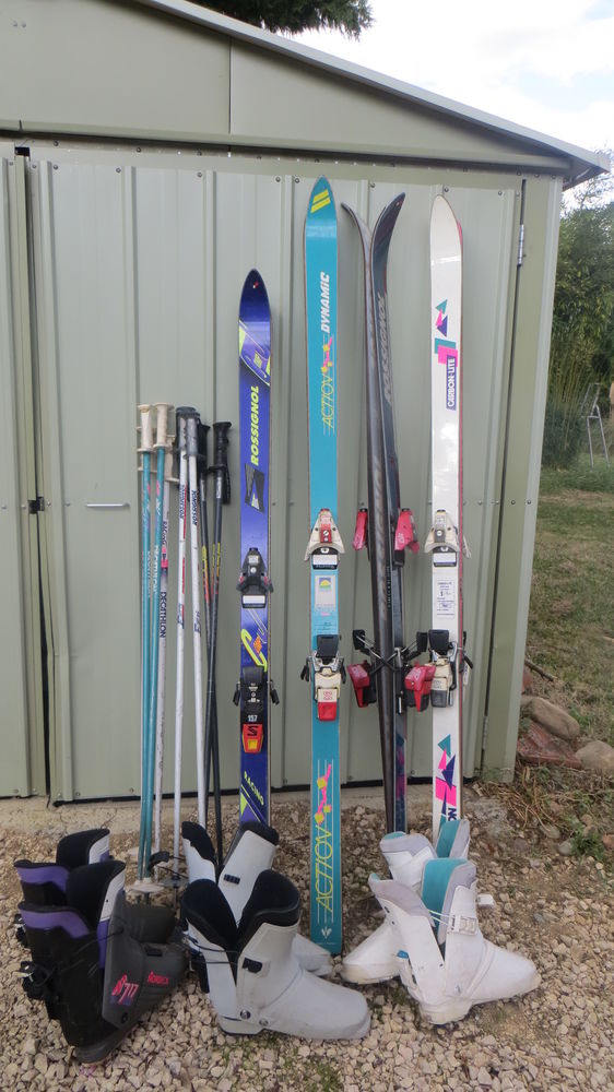 A saisir ! 4 Paires de ski 15 Sainte-Aurence-Cazaux (32)