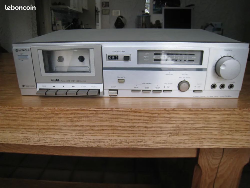 Saisissez le
Lecteur k7 HITACHI Tape Deck D-35s 25 Gron (89)