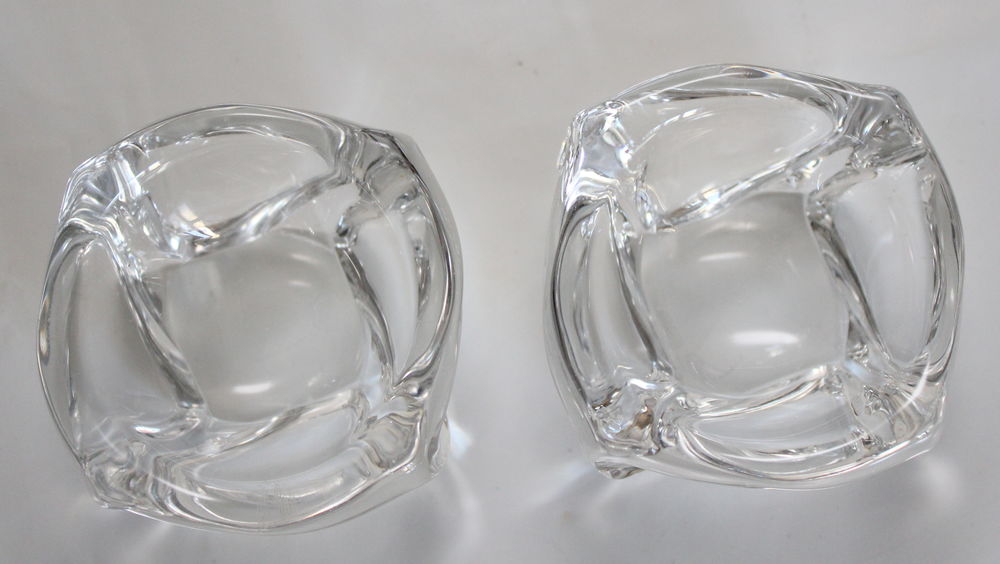 Sali�re et poivri�re cristal DAUM 30 Issy-les-Moulineaux (92)