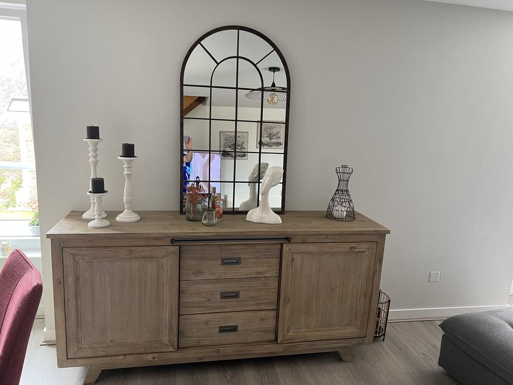 Salle a manger en acacia 800 Sulniac (56)