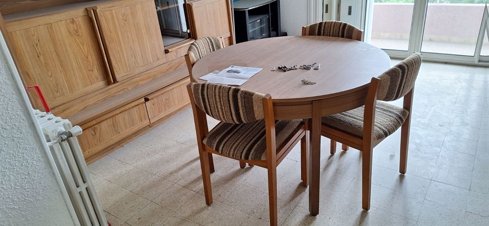 Salle � manger en bois couleur ch�ne 400 La Garde (83)