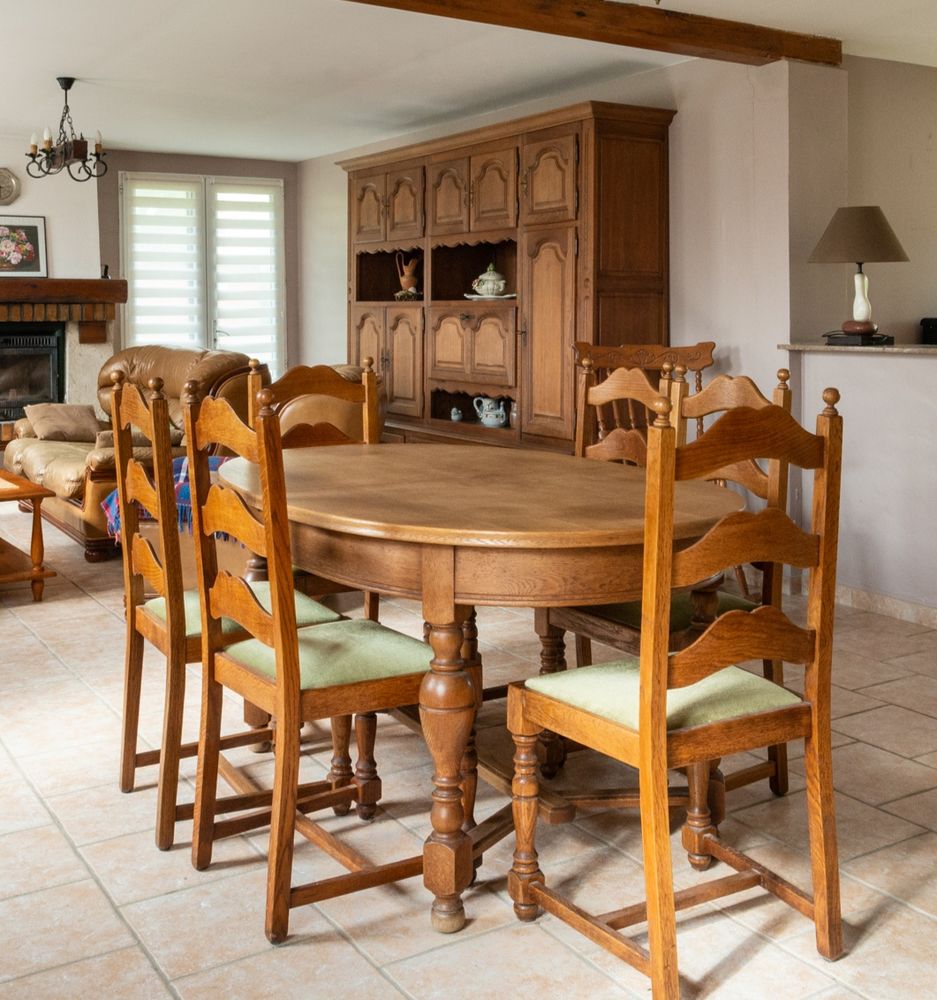 Salle � manger, buffet en ch�ne 50 Bomy (62)