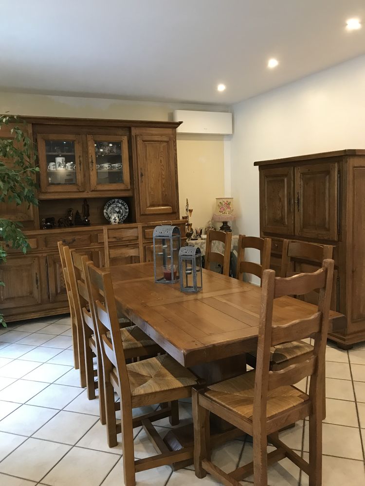Salle � manger en ch�ne massif 1500 Fosseuse (60)
